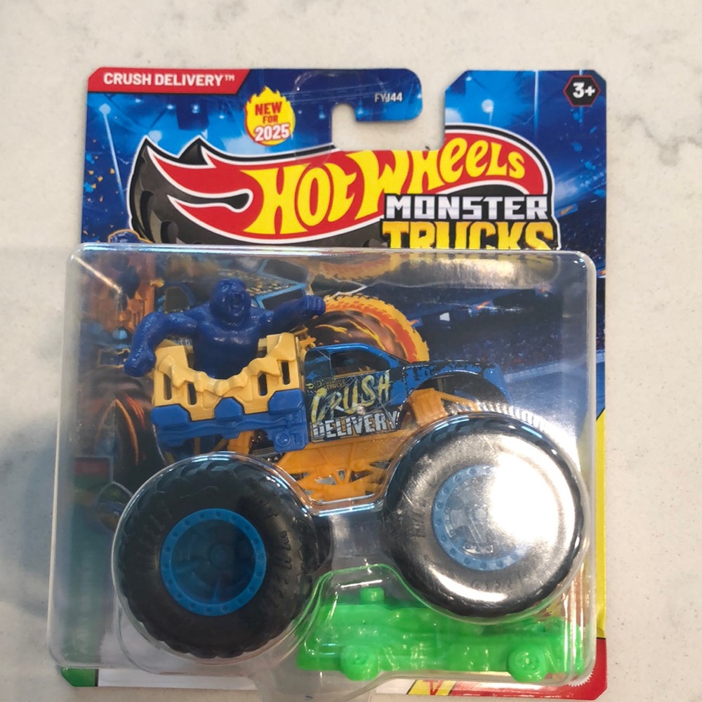 Crushed Delivery Monster Truck